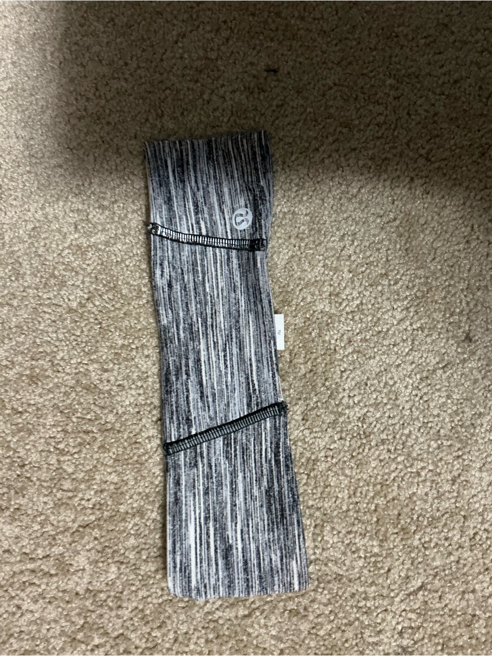 lululemon athletica Gray Space-Dye Foldover Waistband